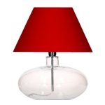 Lampa na stół lub komodę STOCKHOLM RED L005031213 4concepts✅