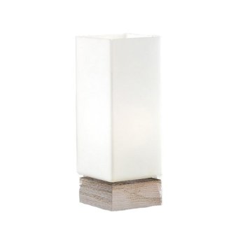 Lampa stołowa TROS 3670 biały dąb drewno - Argon