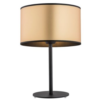 Lampa stołowa KARIN 4297 hotelowy czarny złoty - Argon