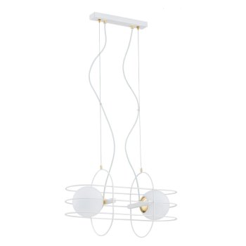 Lampa wisząca nowoczesna ROSSANO 850 loftowa biała – Argon