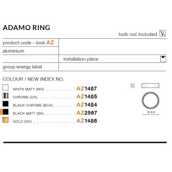 Azzardo Pierścień ozdobny do ADAMO RING AZ2567