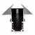 Szyna magnetyczna 1F podtynkowa czarna 200cm 1026 – Decorativi