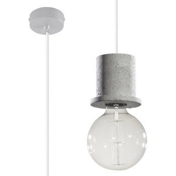 Lampa zwis loft beton design BONO  SL.0283 Sollux