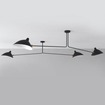 Lampa wisząca CRANE-2P czarna P8702 - Step Into Design