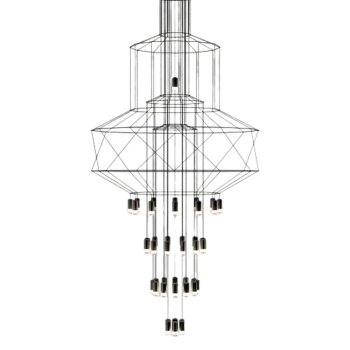 Lampa wisząca LINEA-43 czarna XT100-43P - Step Into Design