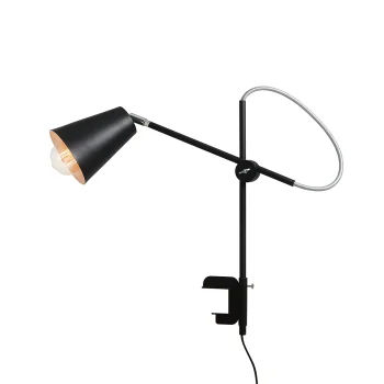 Lampa biurkowa ARTE BLACK Z UCHWYTEM 1008B1_U - Aldex