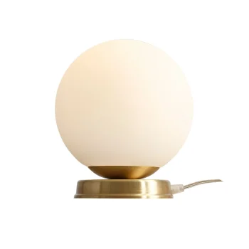 Lampa biurkowa BALL BRASS M 1076B40_M - Aldex