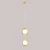Lampa wisząca RIVA 2 MUSTARD 1086H14 - Aldex