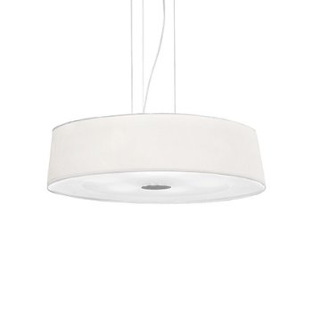 Lampa wisząca HILTON SP6 ROUND BIANCO 075518 -Ideal Lux