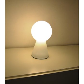 Lampa na stół BIRILLO TL1 SMALL BIANCO 000268 Ideal Lux