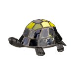 Lampka dekoracyjna w kształcie żółwia lądowego Tiffany QZ-TORTOISE-TL  - Elstead