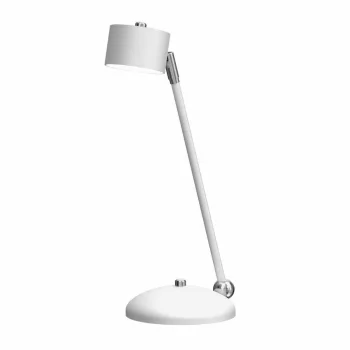 Lampka biurkowa ARENA WHITE-SILVER 1xGX53 MLP7782-Milagro